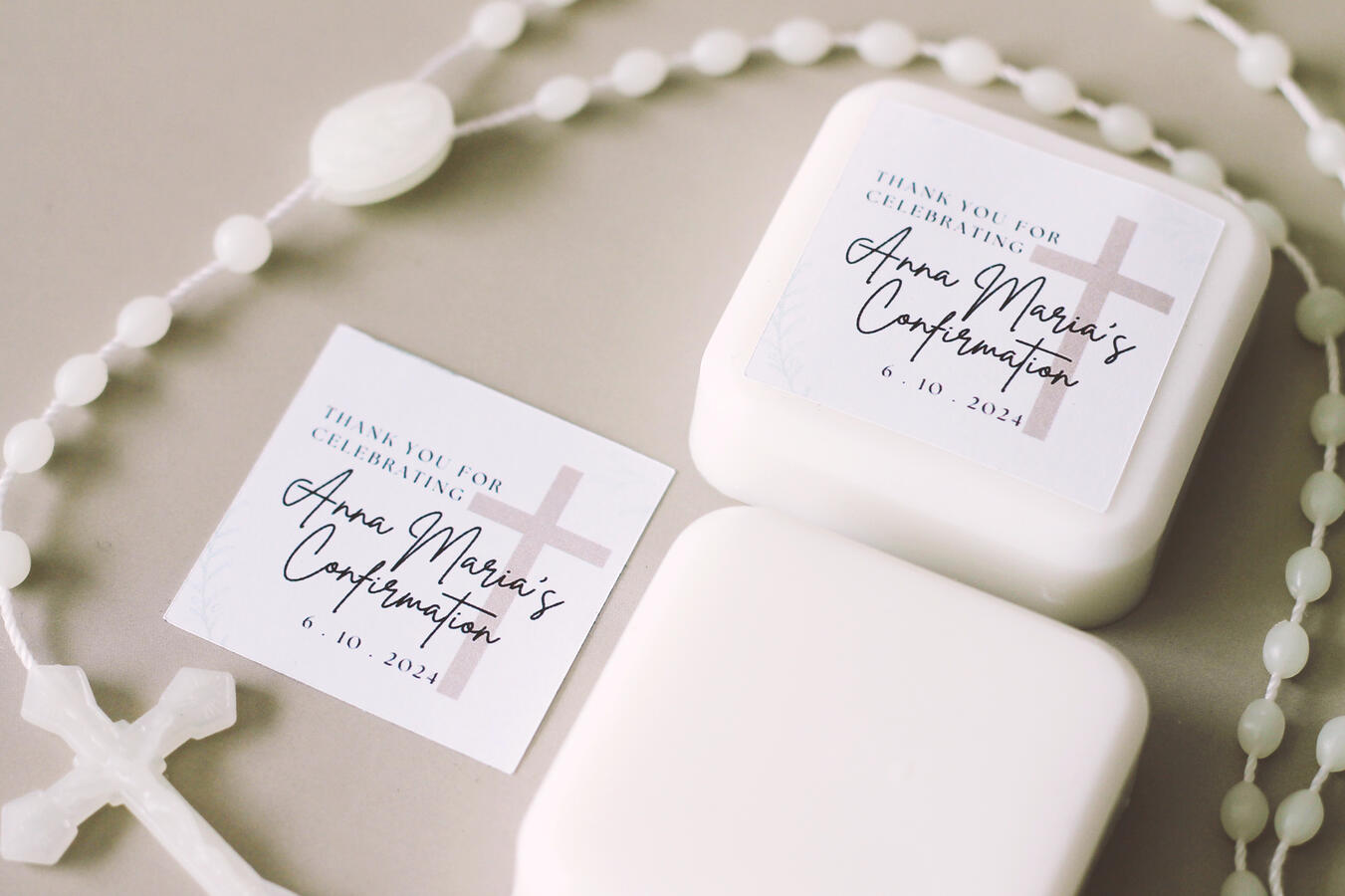EVENT SAMPLE - Confirmation Mini Soap Bars