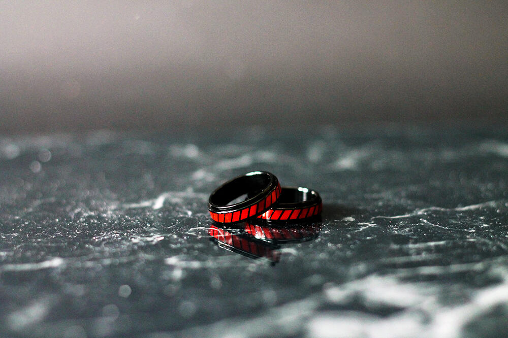 Tankbuster Spinning Enamel Rings