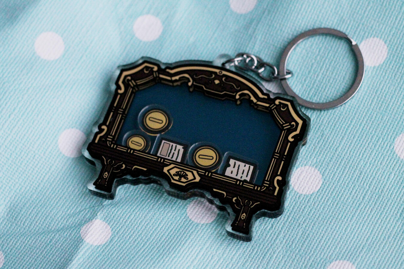 FFXIV Marketboard Shaker Keychain